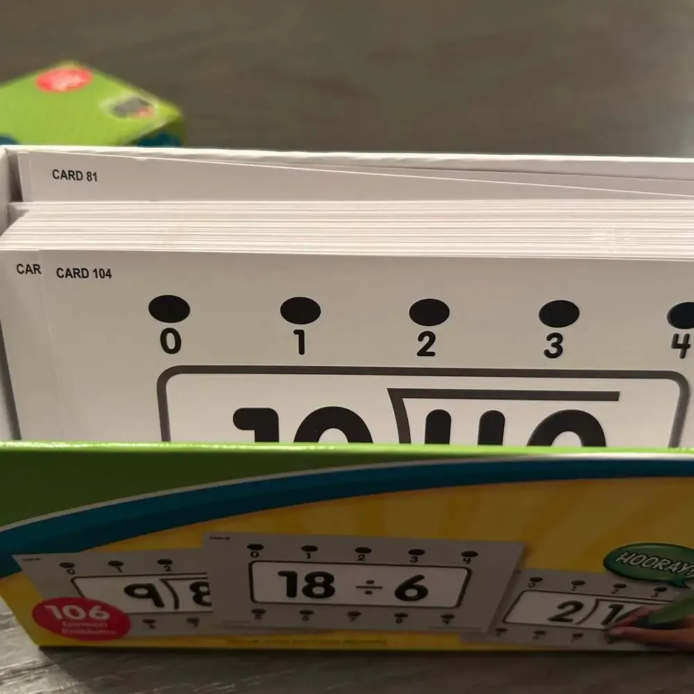 Power Pen Learning Cards: Division